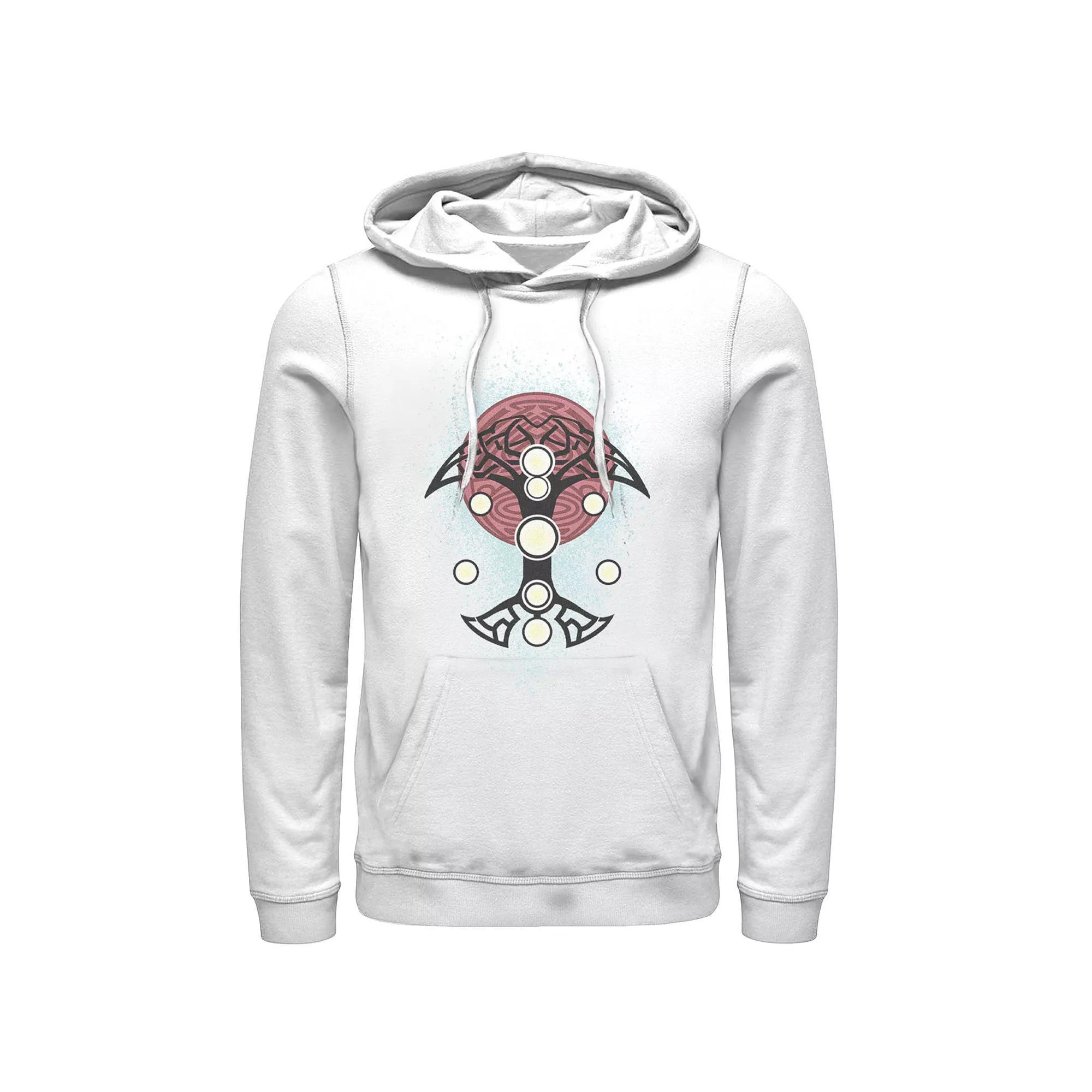 Men's Marvel Thor Love And Thunder Blue Splatter Hoodie,  Product Image