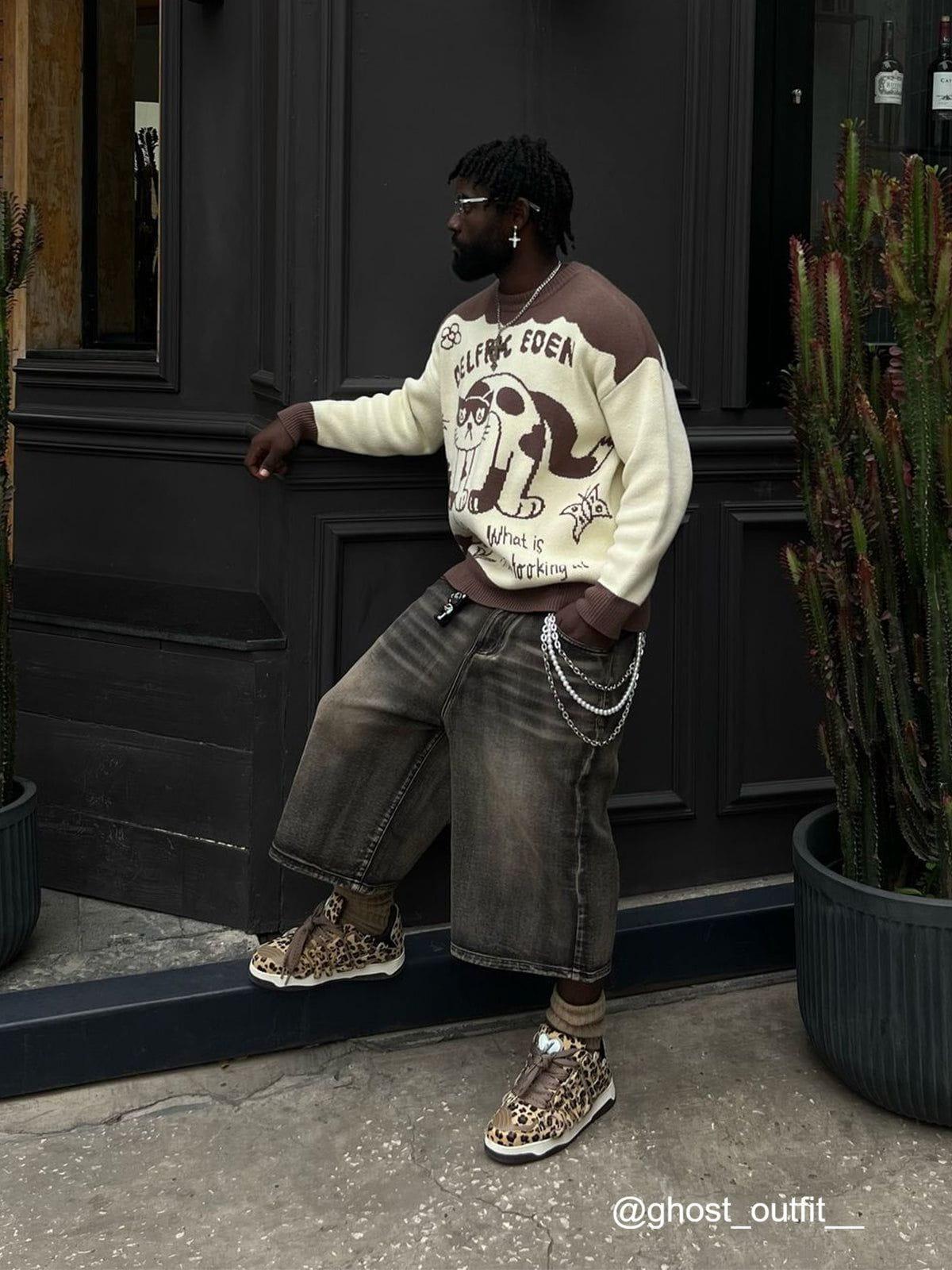 StarryClimb Leopard Skate Shoes Product Image