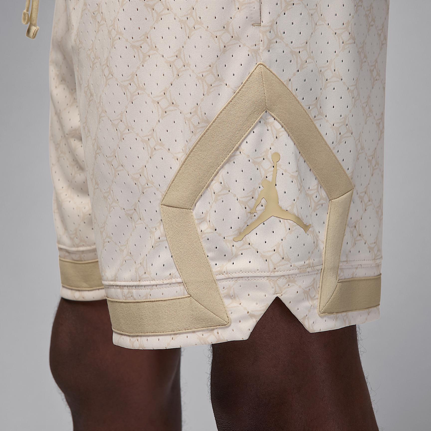 Mens Jordan Sport Dri-FIT Printed Diamond Shorts | HQ8663-104 Product Image