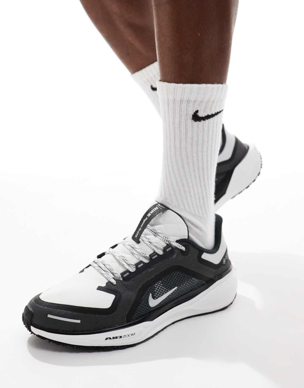 Nike Running Air Zoom Pegasus 41 GORE-TEX sneakers in black and white Product Image