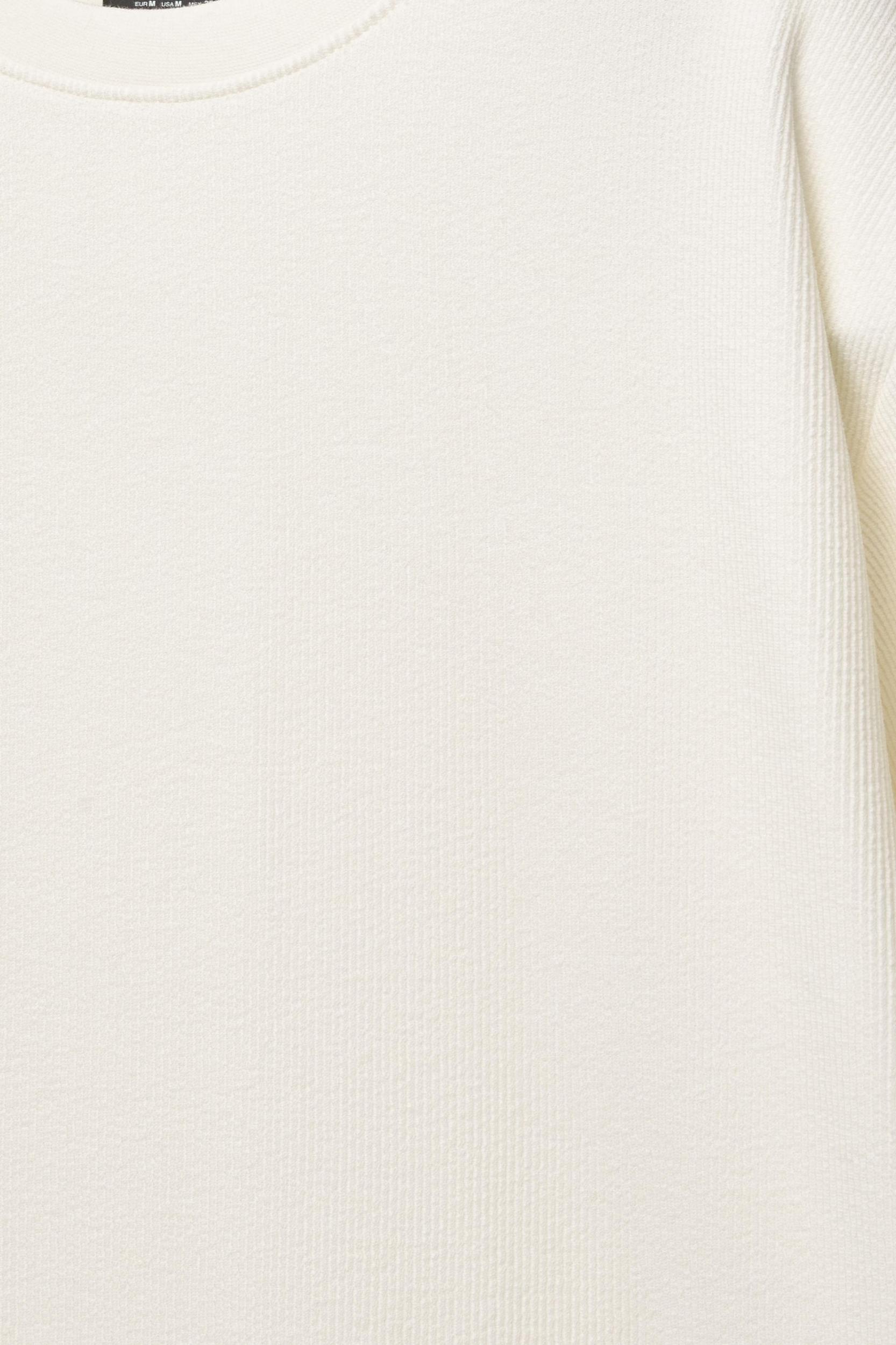 Textured short sleeve sweatshirt Product Image