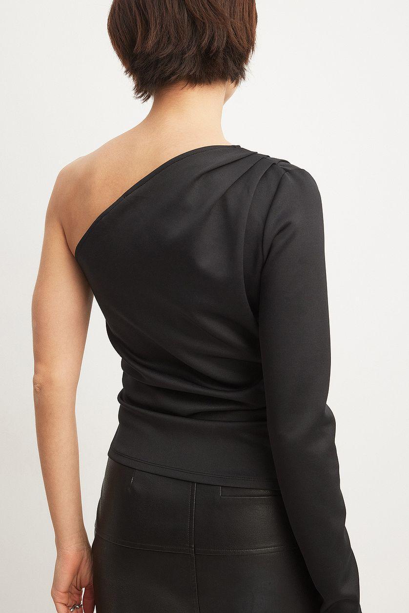 One Sleeve Jersey Top Product Image