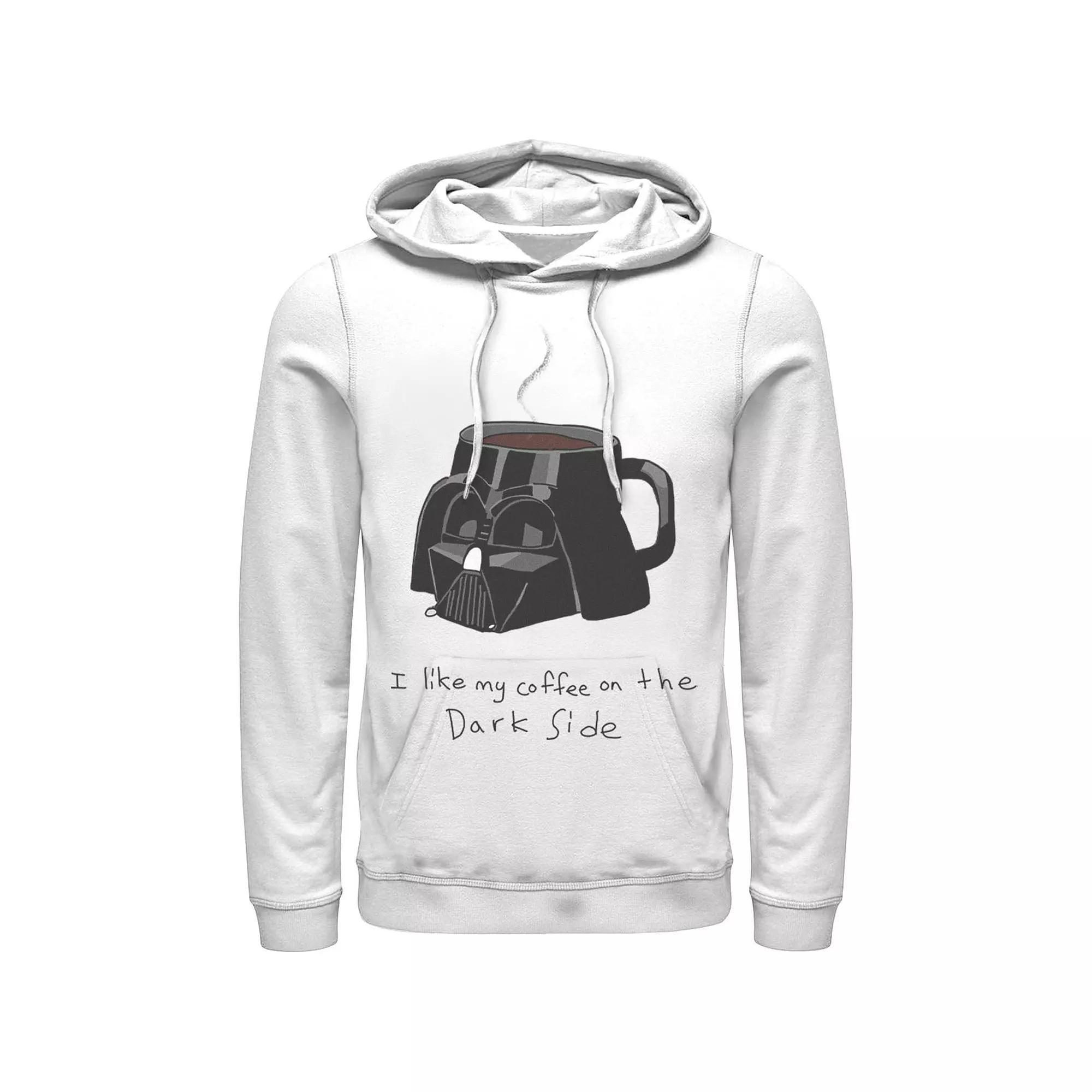 Men's Star Wars Darth Vader Mug I Like My Coffee On The Dark Side Hoodie,  Product Image