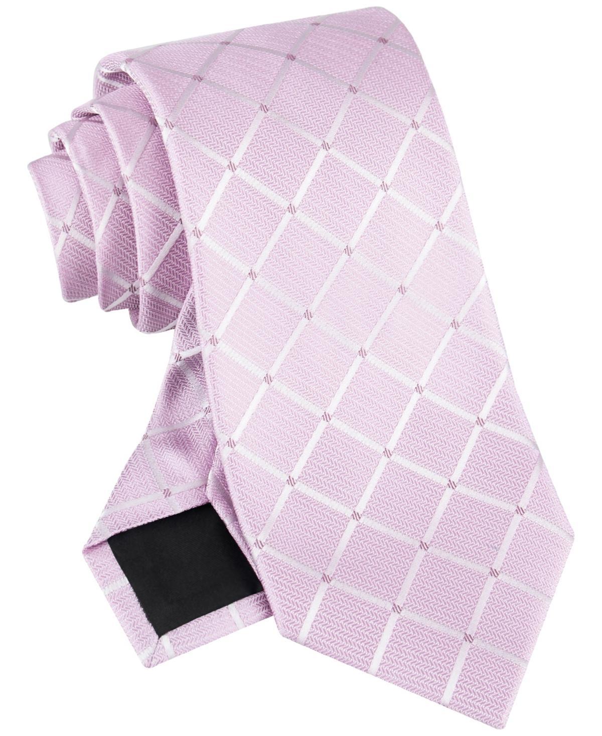 Calvin Klein Mens Herringbone Grid Tie Product Image