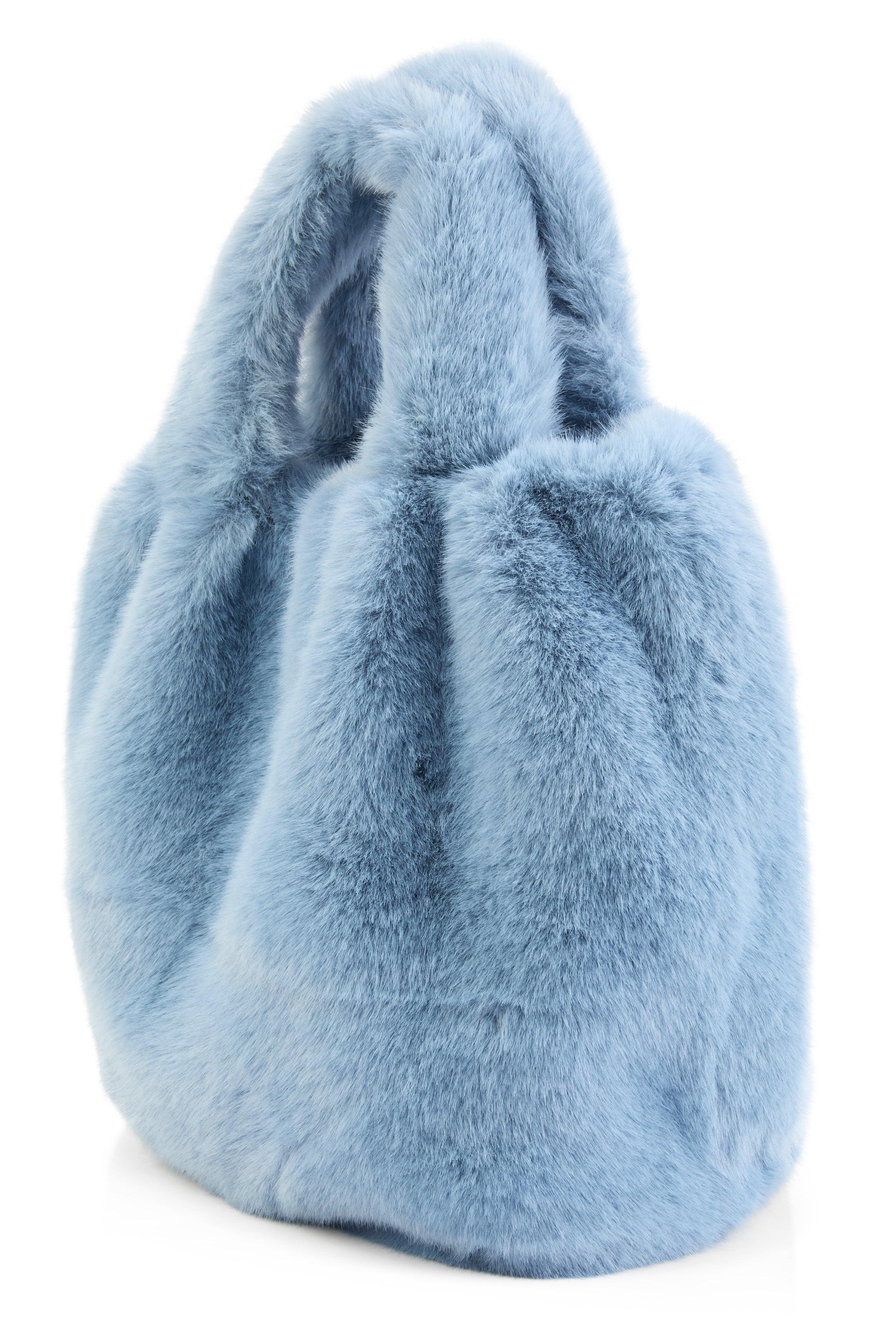 Womens Faux Fur Handbag Product Image