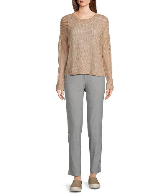 Eileen Fisher Petite Size Slim Leg Ankle Pants Product Image