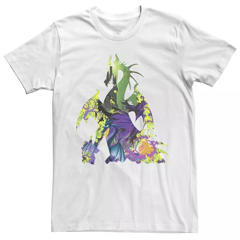 Disney's Sleeping Beauty Dragon Silhouette Graphic Men's Tee,  Product Image