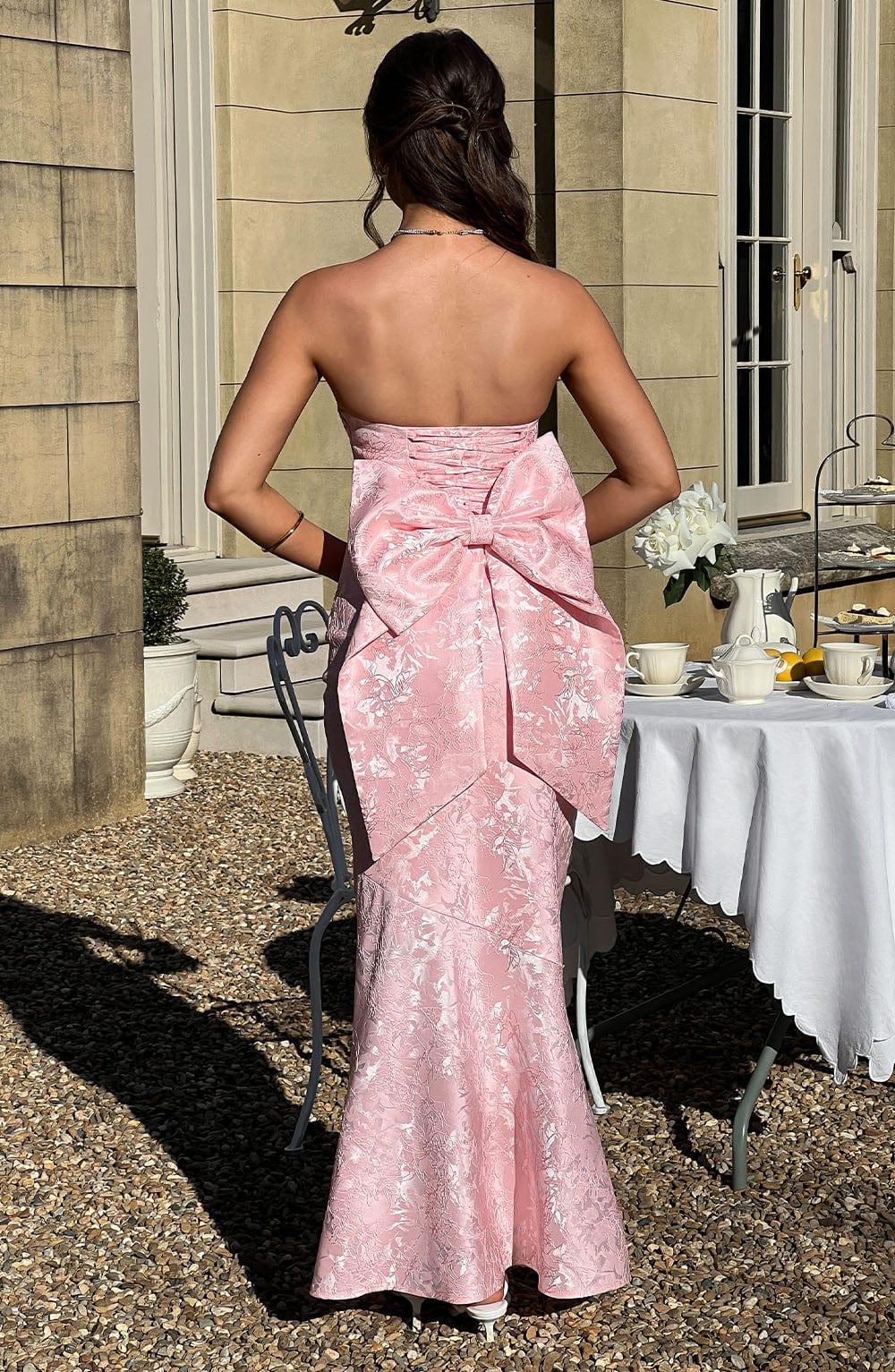 Felicity Maxi Dress - Blush Product Image