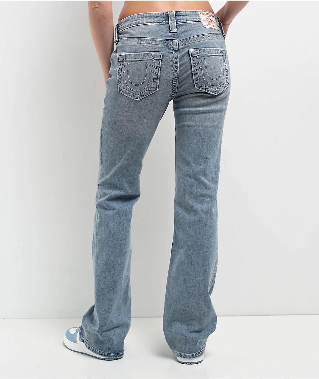 True Religion Becca Peak Spot Mid Rise Bootcut Jeans Product Image