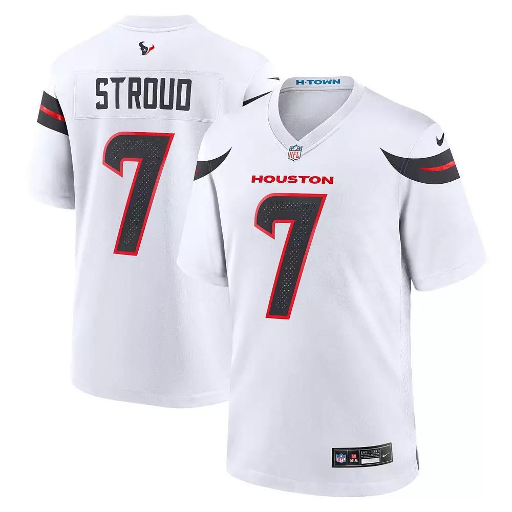 Men's Nike C.J. Stroud White Houston Texans Game Jersey,  Product Image