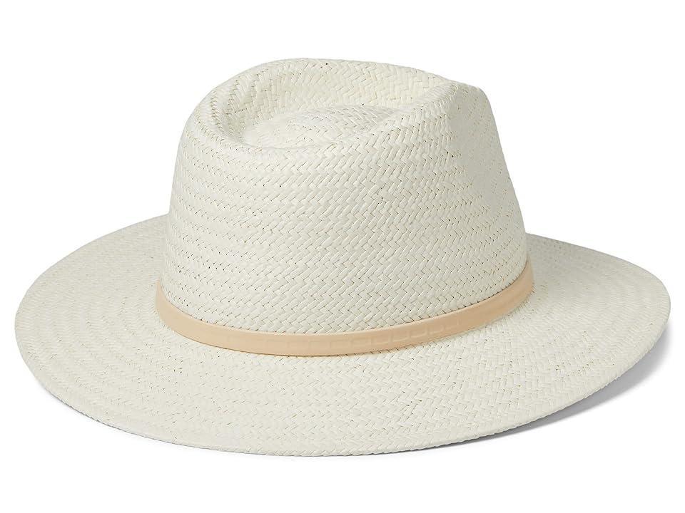 Womens Packable Straw Fedora Product Image