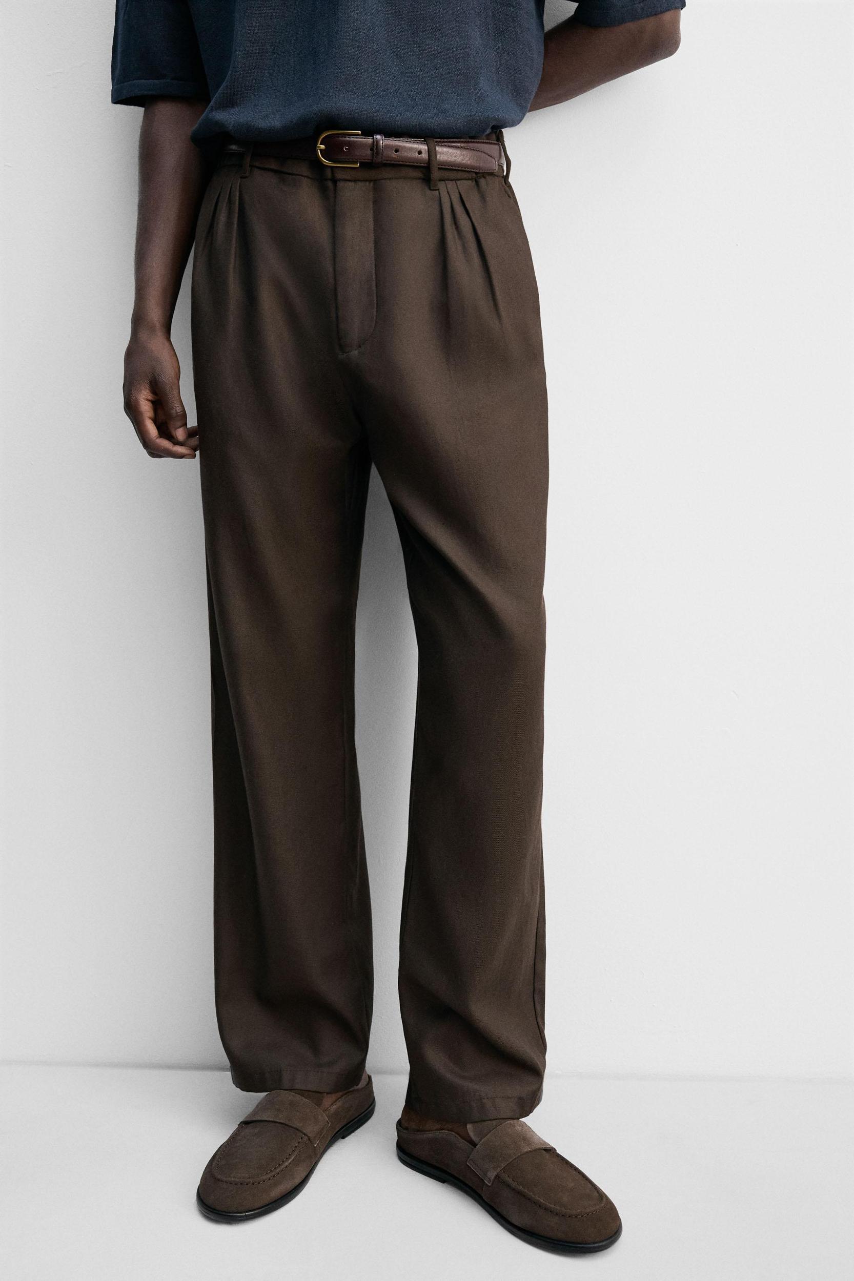 LEATHER OPEN BACK LOAFERS Product Image