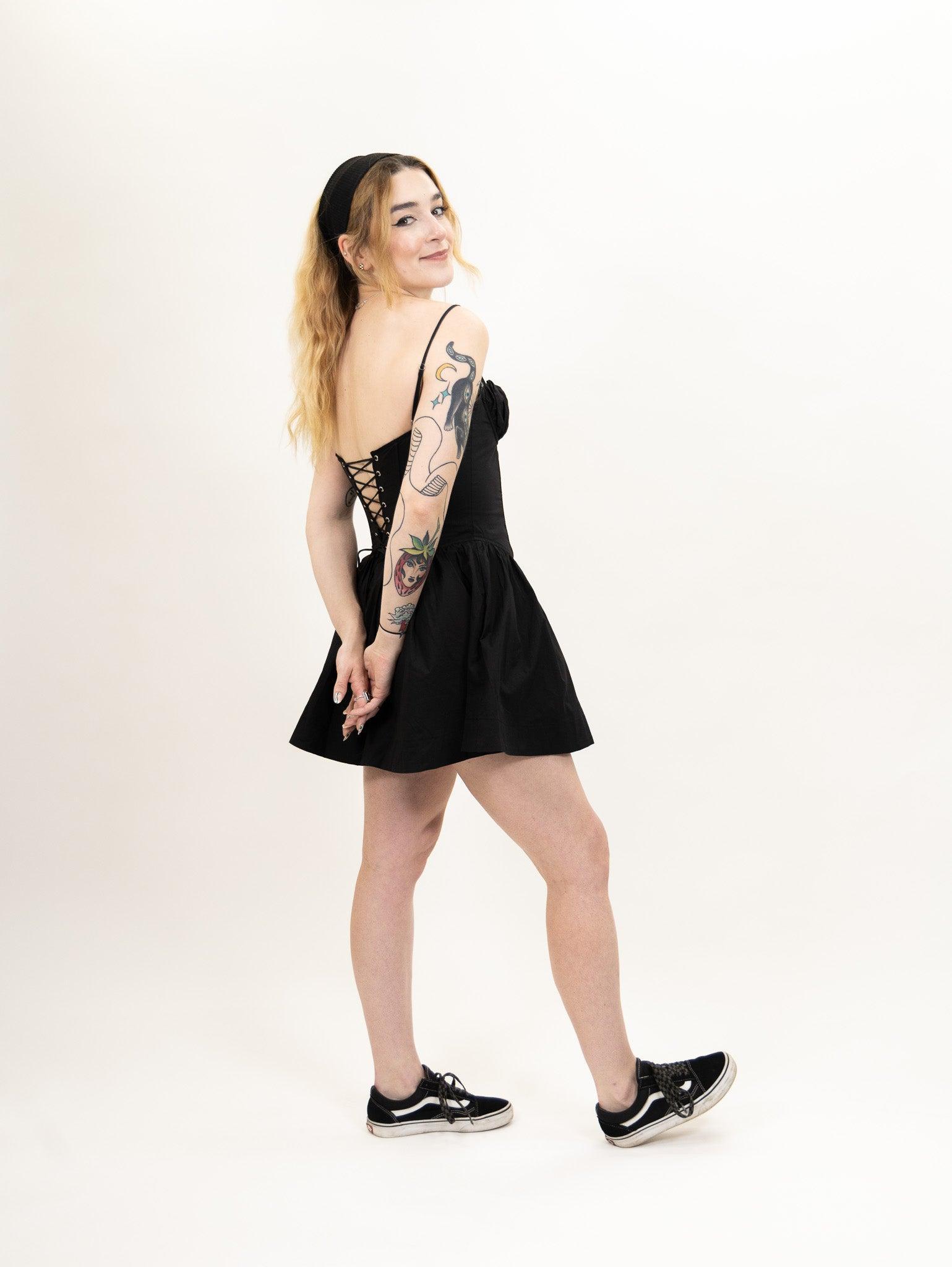 Nia Eli Dress - Black Product Image