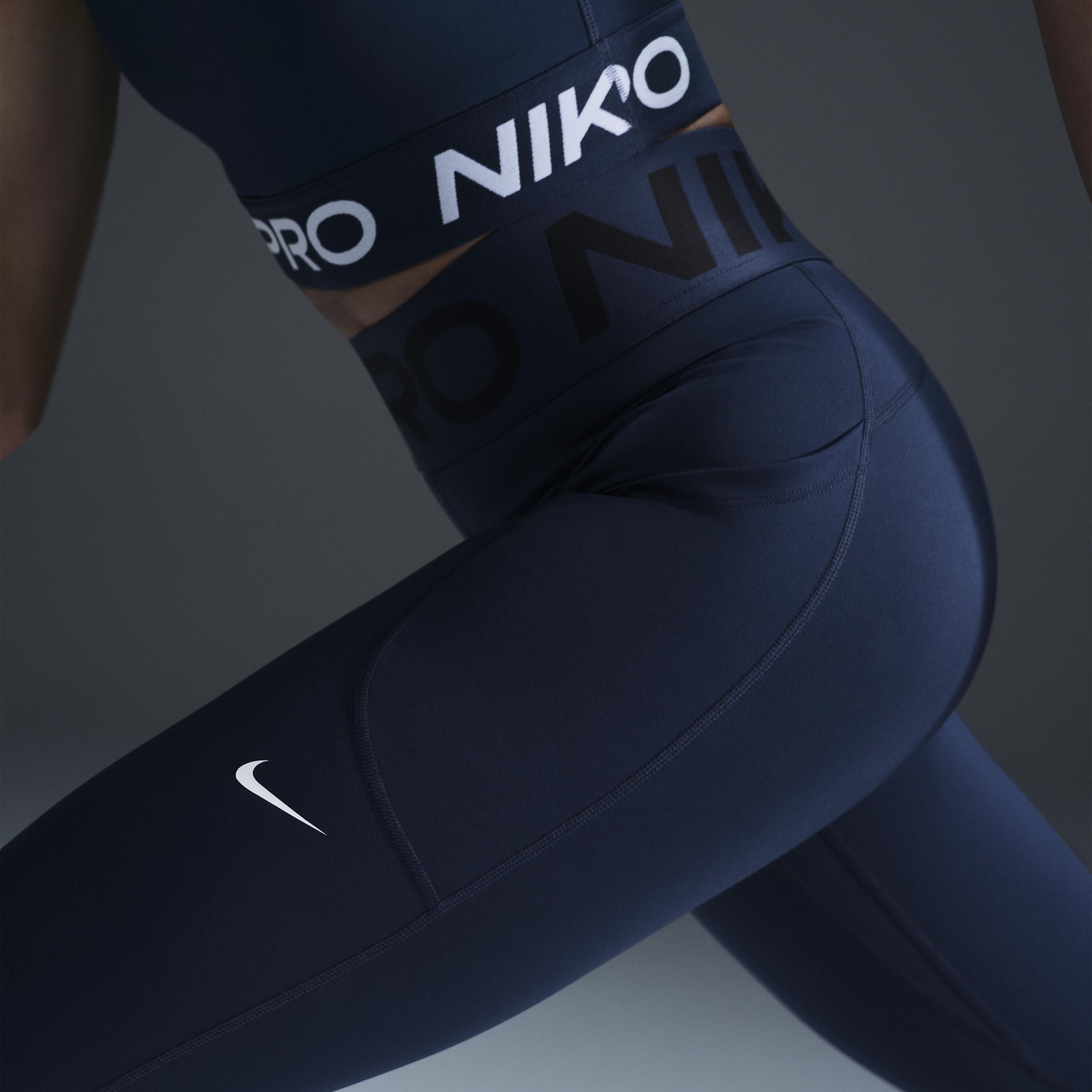 Women's Nike Pro Sculpt High-Waisted 7/8 Leggings with Pockets Product Image