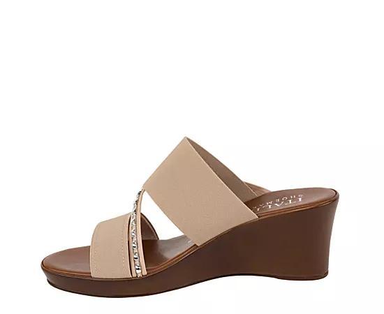 Italian Shoemakers Pert Womens Wedge Sandals Product Image