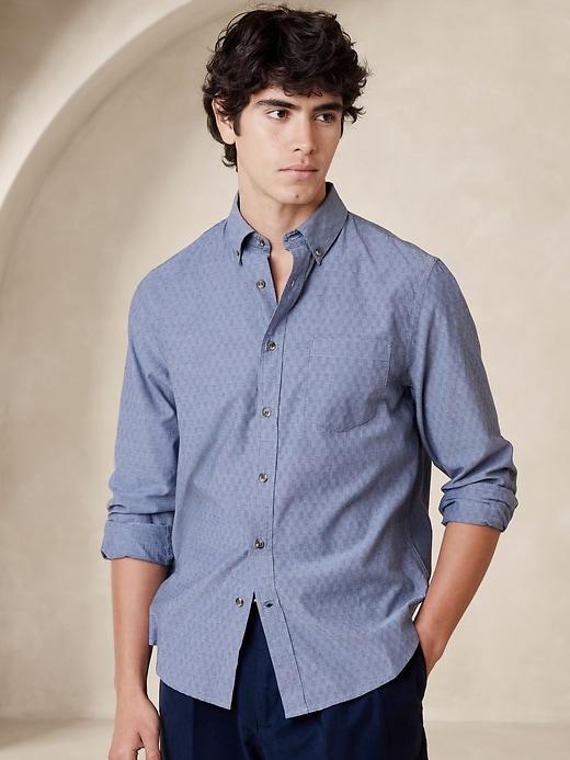 Slim Cotton Shirt Product Image