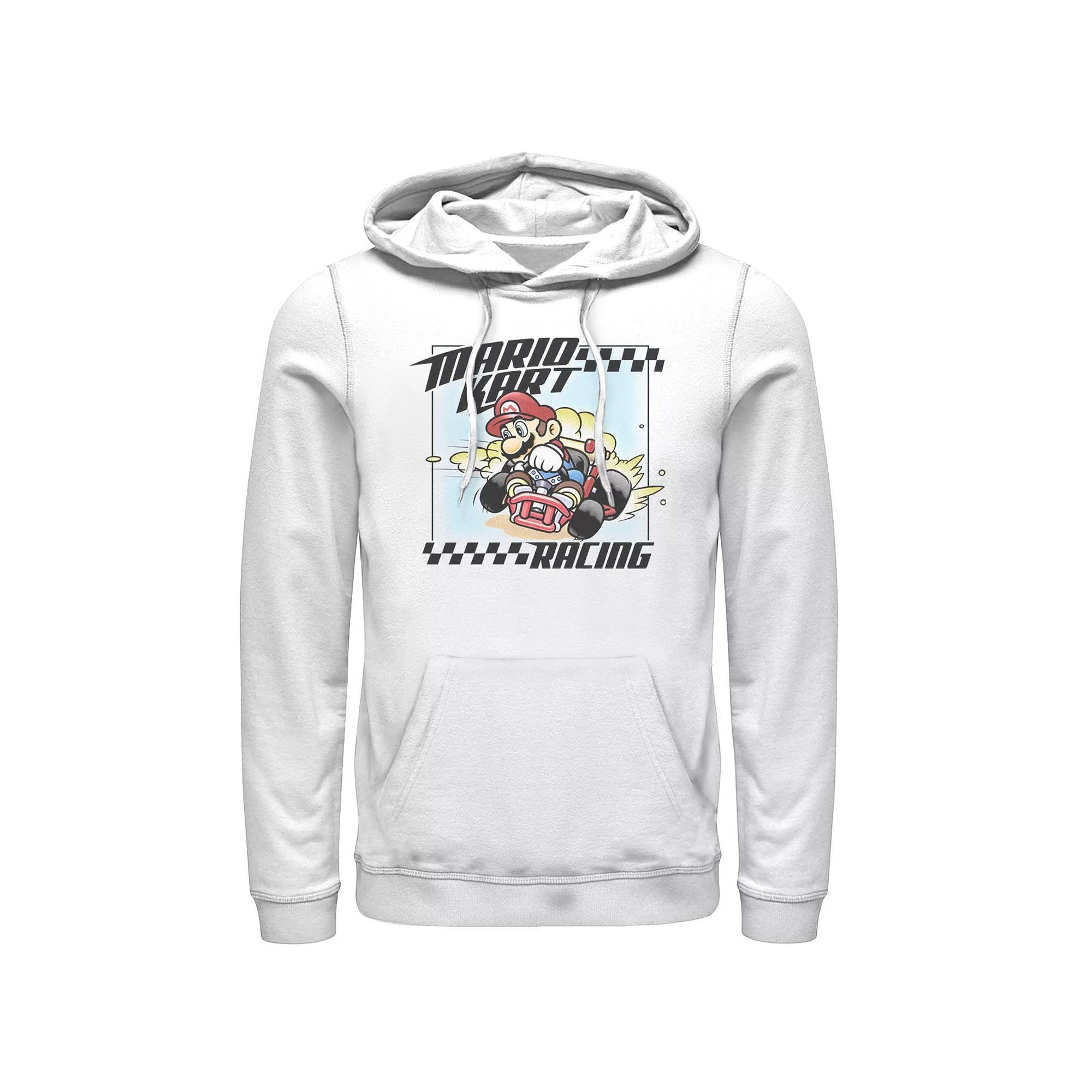 Men's Nintendo Mario Kart Racing Slide Drift Hoodie,  Product Image