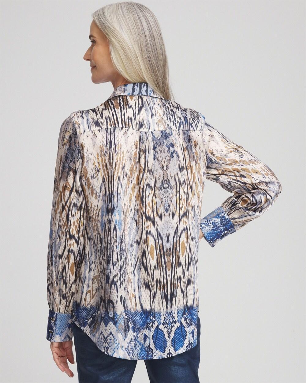 Ombre Snake Print Tunic Product Image