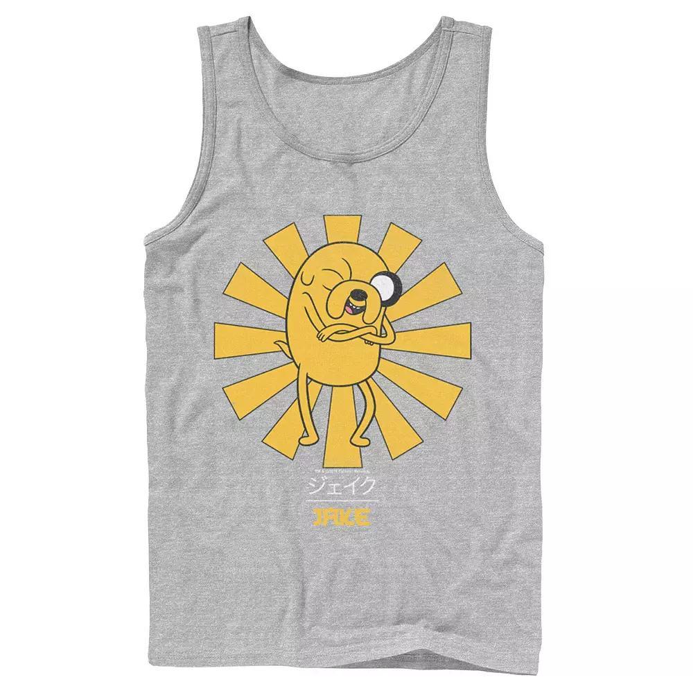 Men's Adventure Time Jake The Dog Kanji Portrait Tank Top,  Product Image