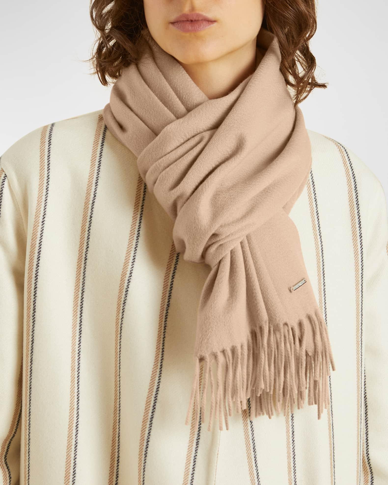 Cashmere Sciarpa Grande Fringe-Trim Scarf Product Image