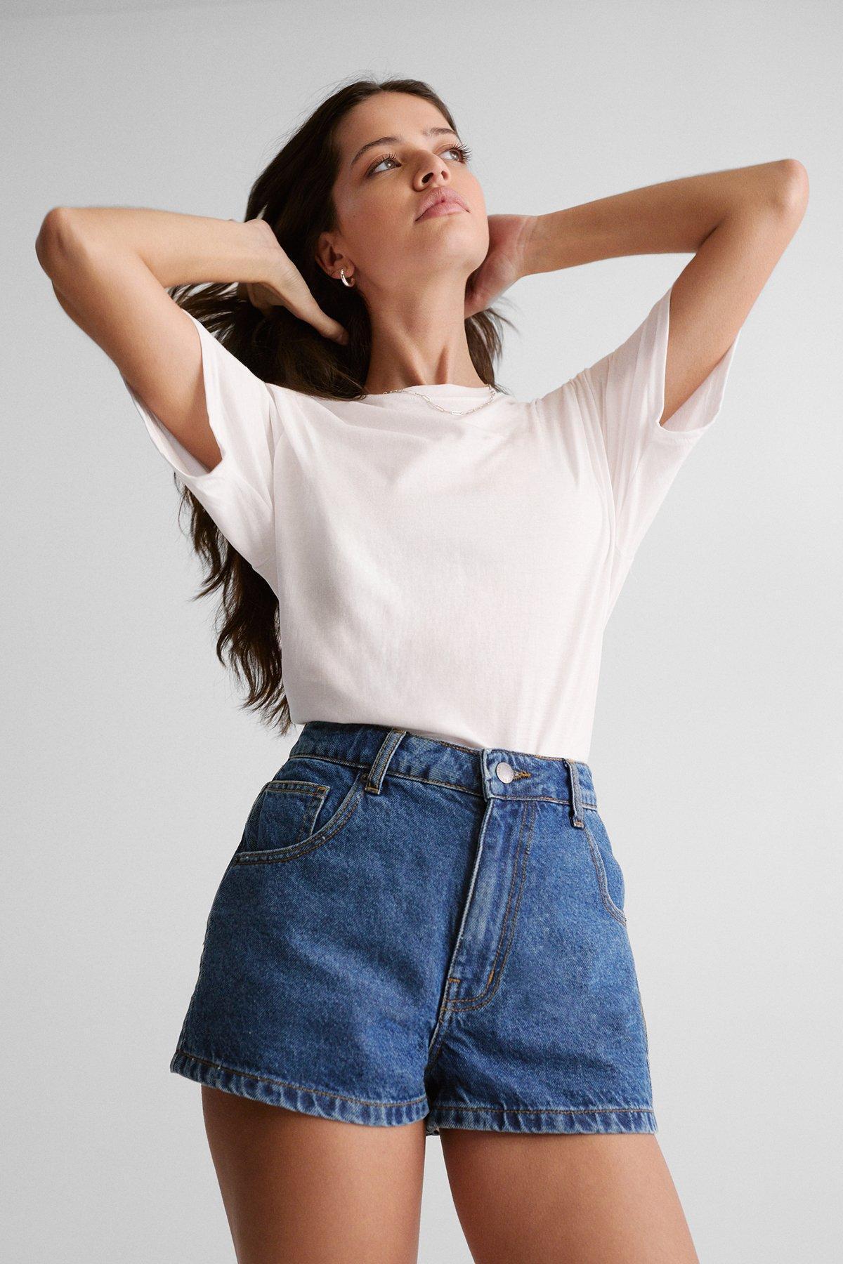The Denim Hotpant Product Image