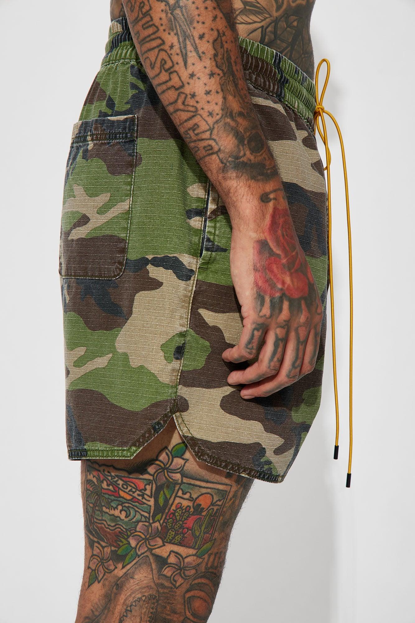 Games Calling Warmup Shorts - Camouflage Product Image