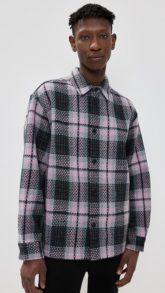 Les Deux Jonathan Check Overshirt | Shopbop Product Image