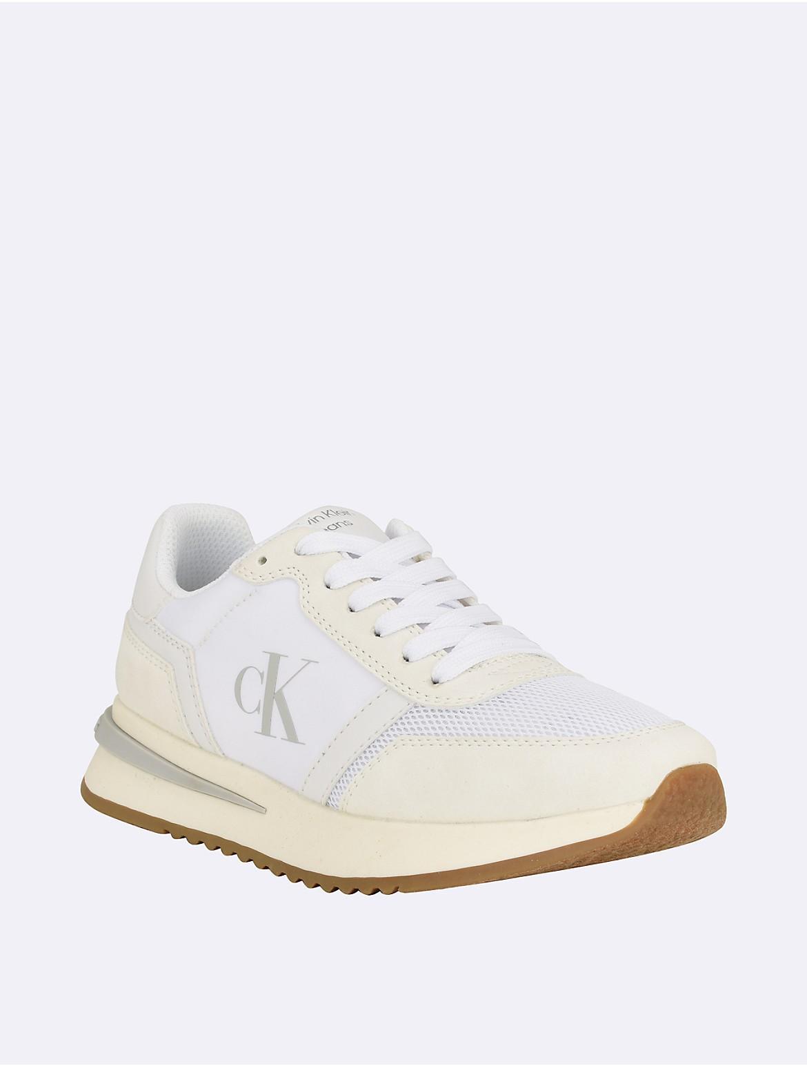 Calvin Klein Womens Womens Piper Sneaker - White - 5 Product Image