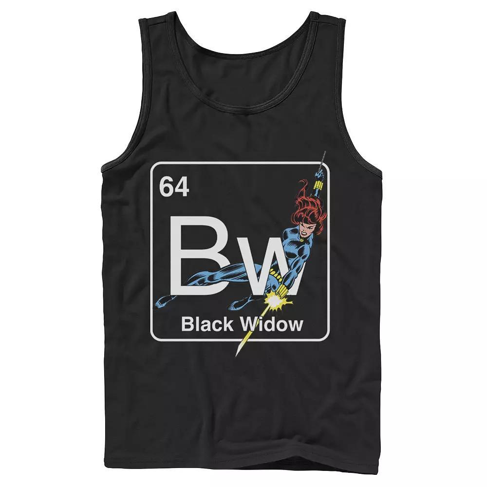 Men's Marvel Avengers Black Widow Element Tank Top, Boy's, Size: Large Product Image