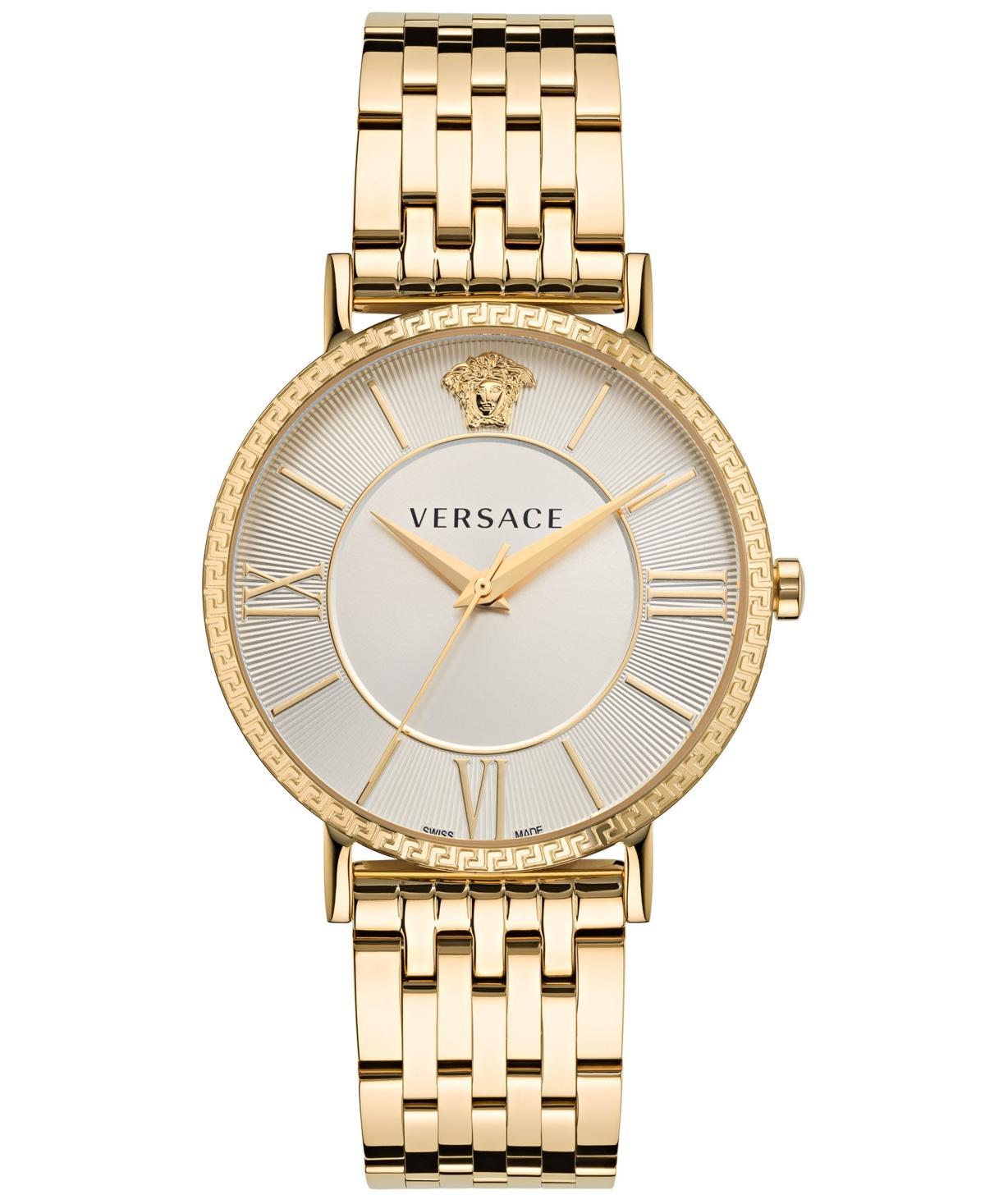 Mens V-Eternal IP Yellow Gold Bracelet Watch/42MM Product Image