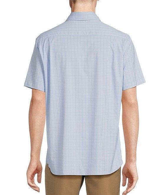 Daniel Cremieux Signature Label Performance Stretch Small Plaid Short Sleeve Woven Shirt Product Image