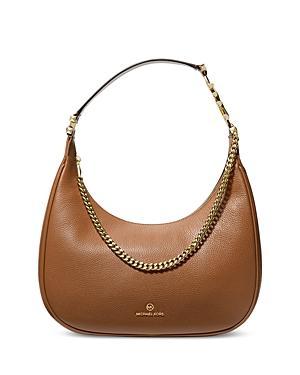 Piper Large Pebbled Leather Shoulder Bag Product Image