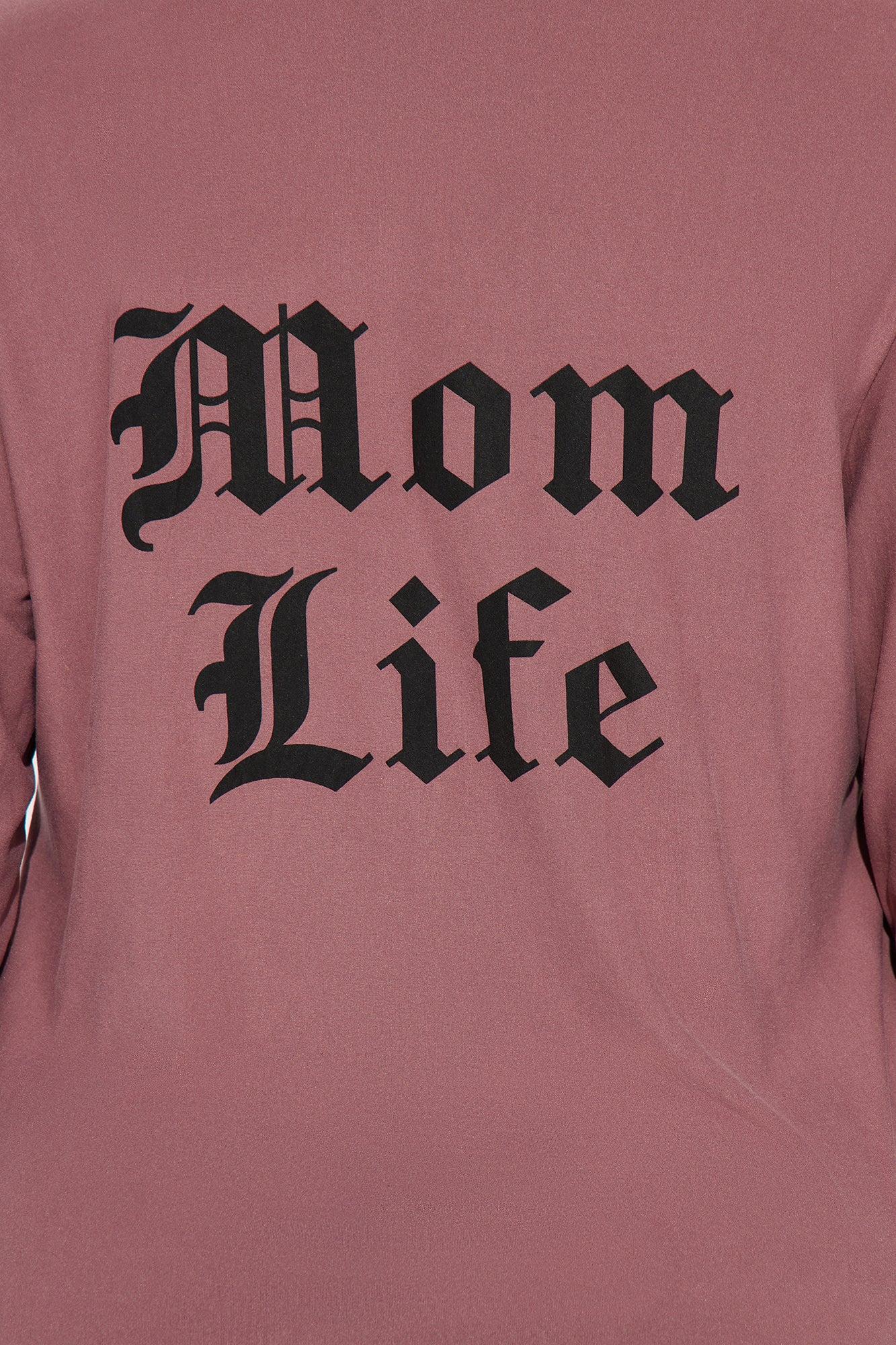 Mom Life PJ Pant Set - Mauve Product Image