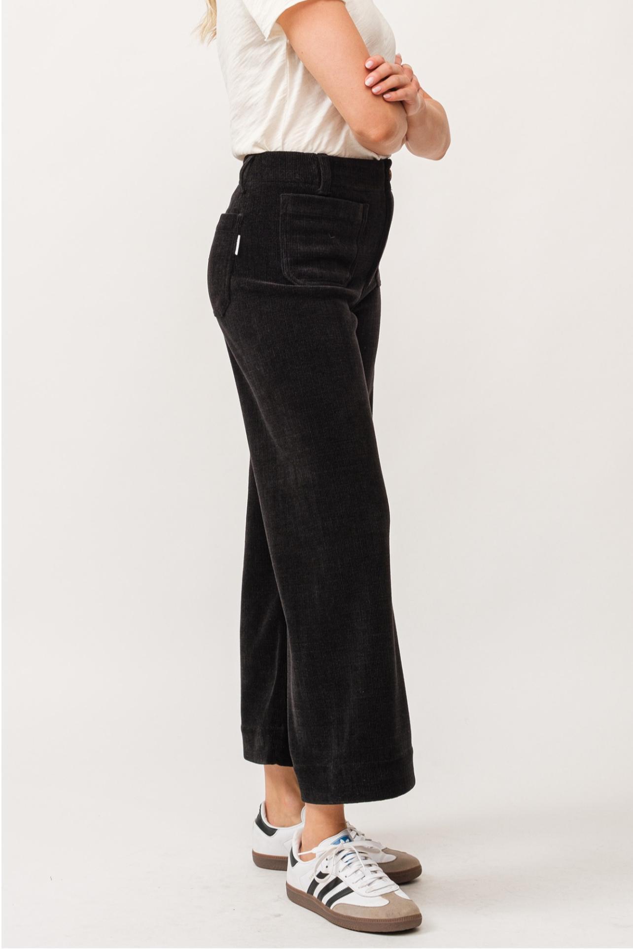 Audrey Stretch Cord Wide Leg Product Image