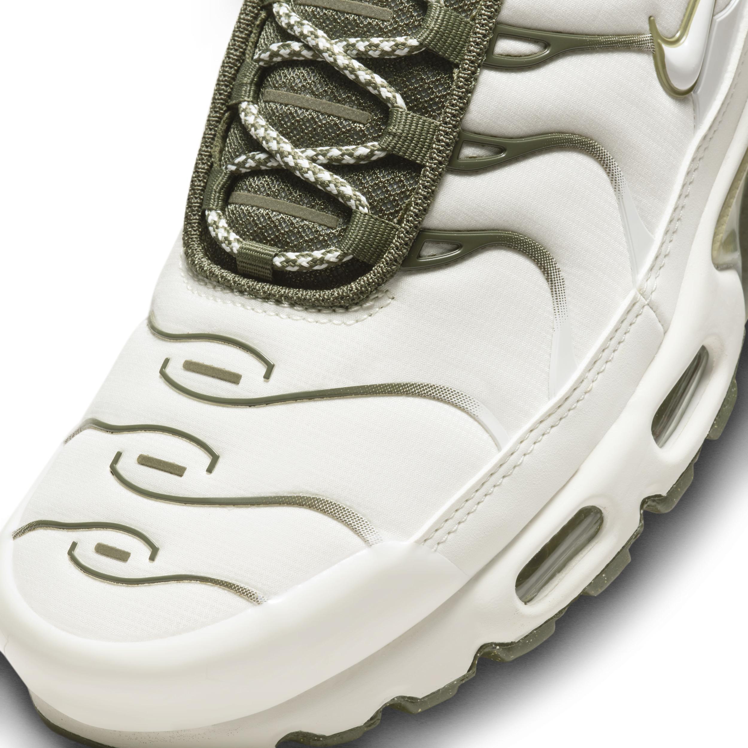 Nike Mens Nike Air Max Plus - Mens Shoes Beige/Green Product Image