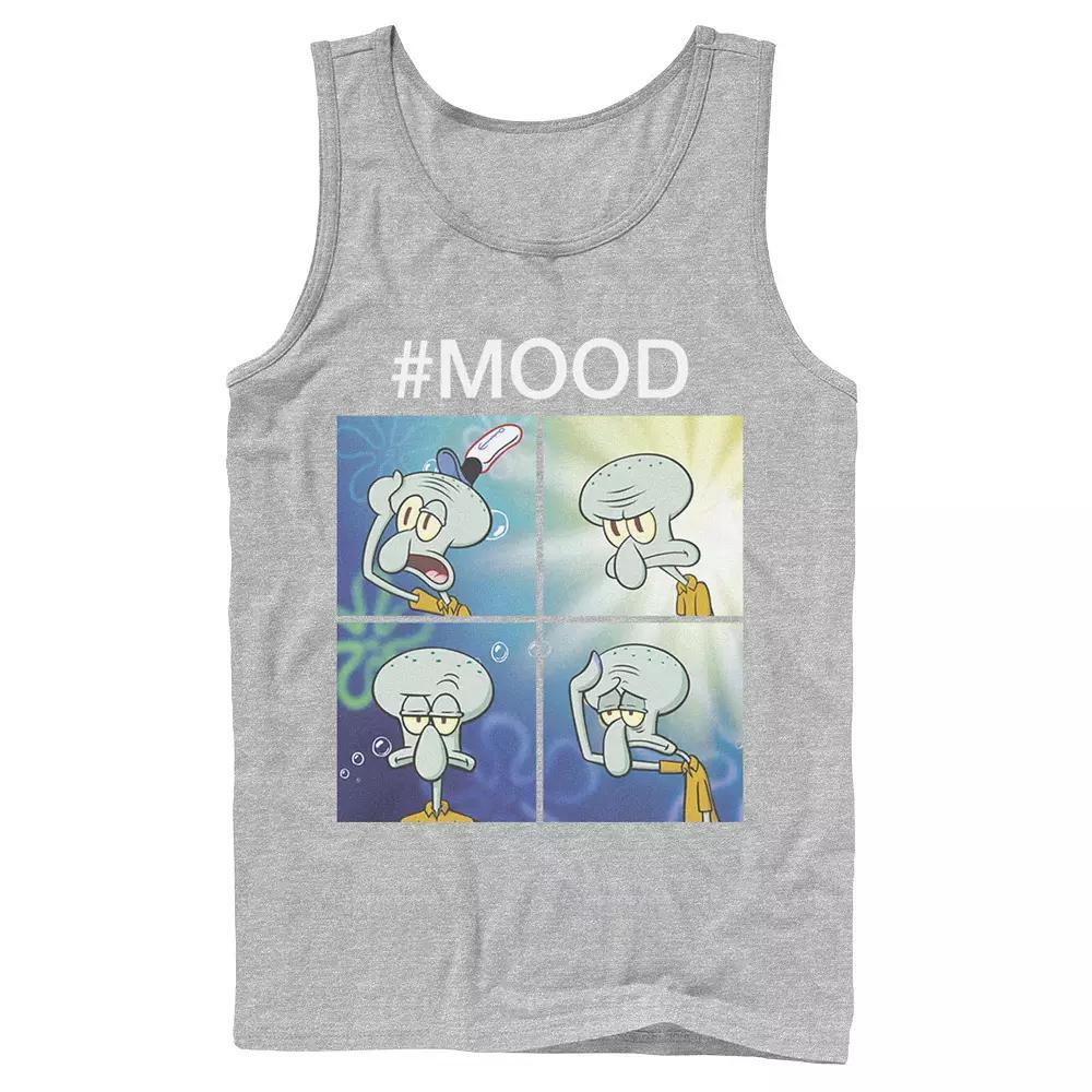 Men's Nickelodeon SpongeBob SquarePants Squidward Mood Tank Top,  Product Image