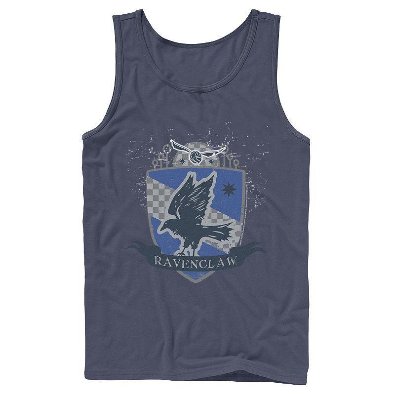 Men's Harry Potter Ravenclaw Quidditch Shield Tank Top, Size: Small, Blue Product Image