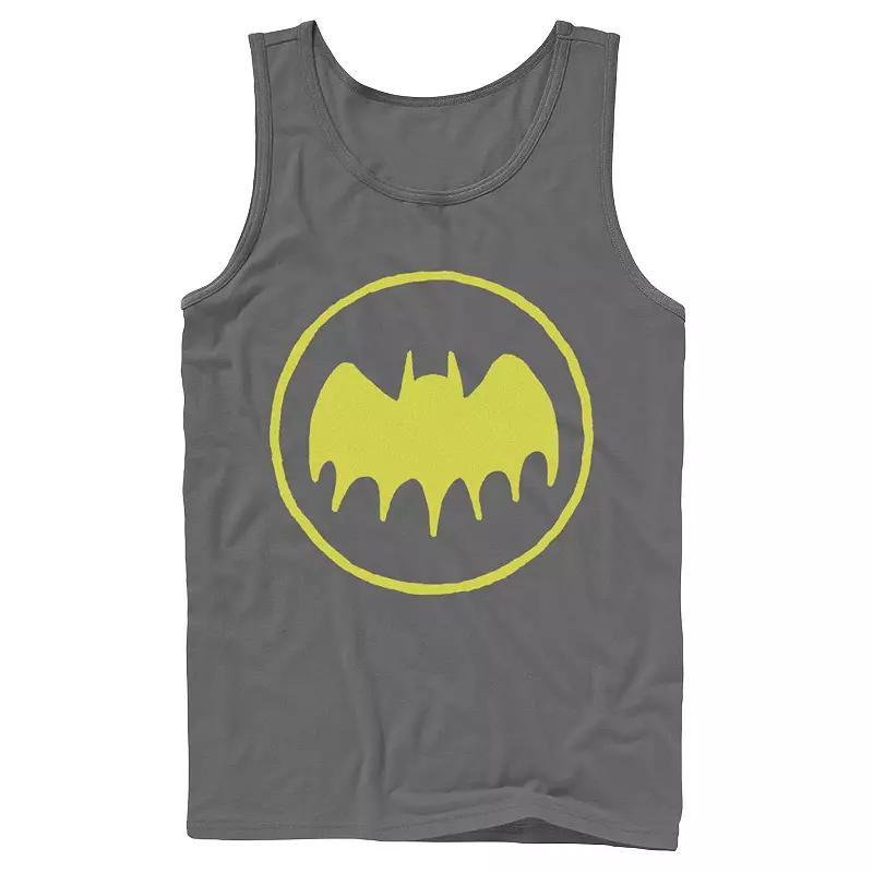 Men's DC Comics Batman Hand Drawn Logo Tank Top,  Product Image