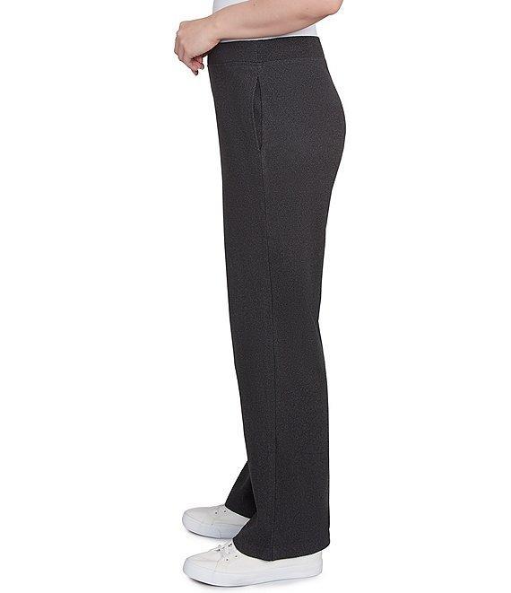 Ruby Rd. Luxe Rib Straight Leg Pull-On Pants Product Image