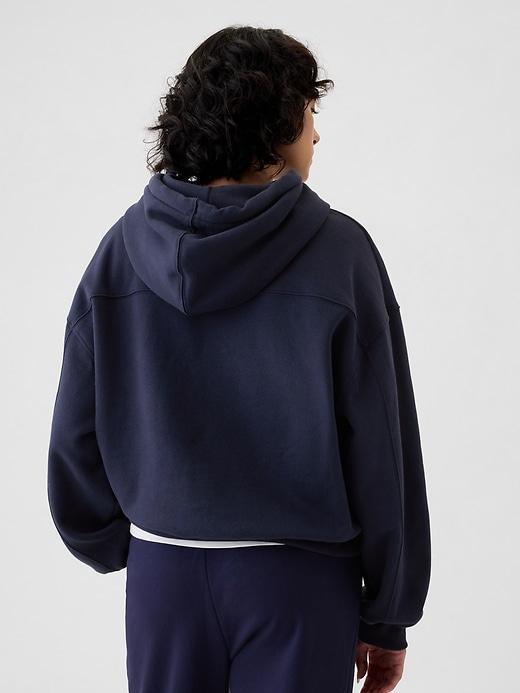 VintageSoft Cropped Hoodie Product Image