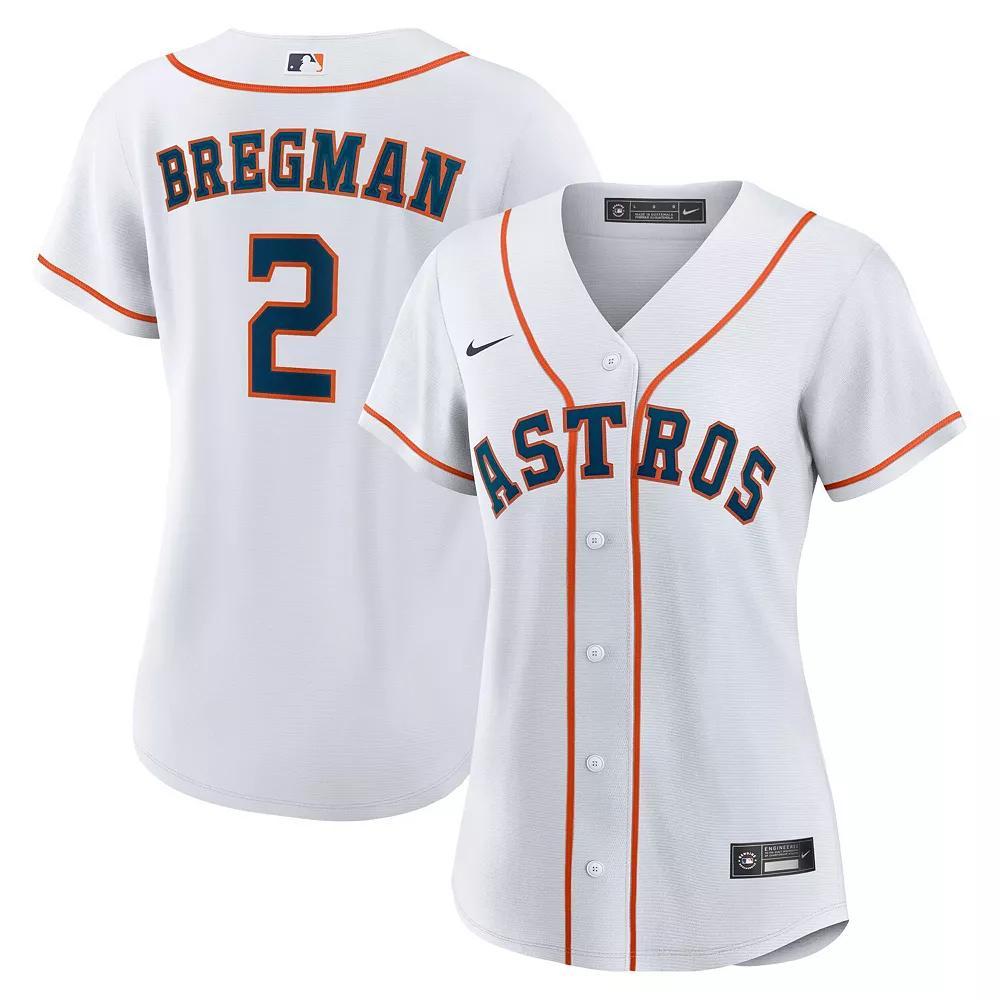 Womens Nike Alex Bregman Houston Astros Home Replica Player Jersey Product Image
