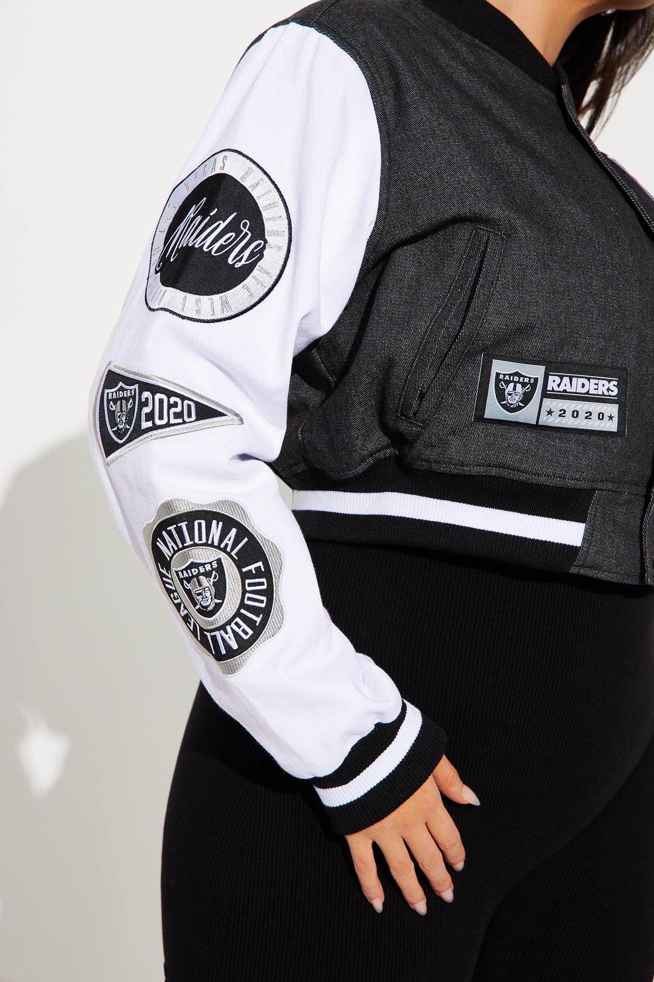 Raiders Home Game Jacket - Black Wash Product Image