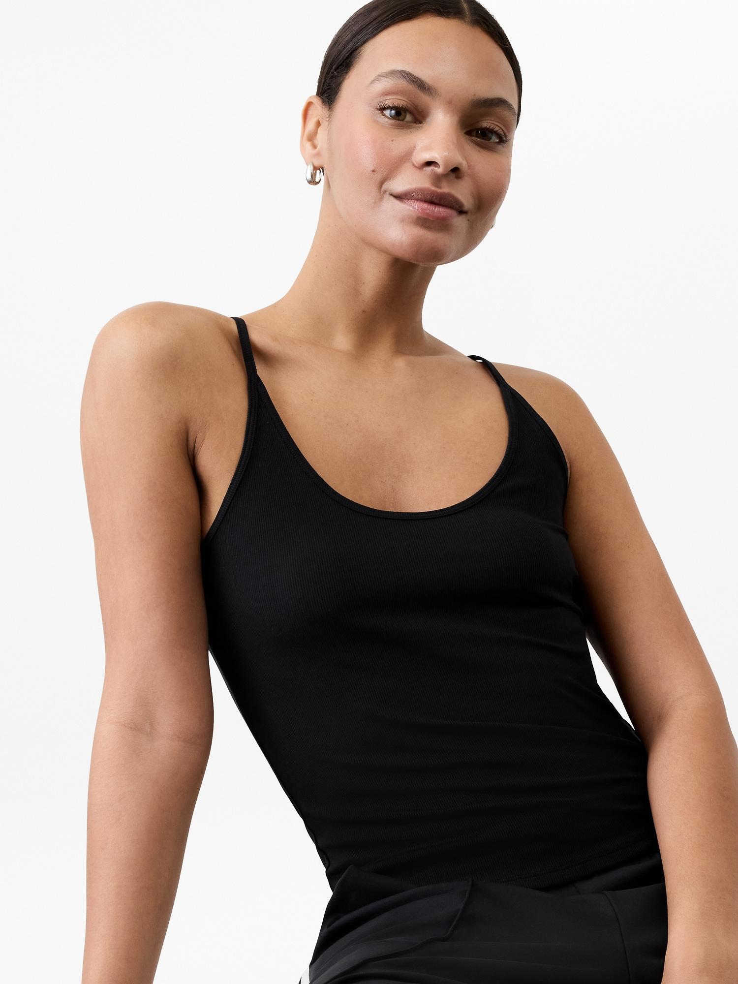Signature Rib Thin Strap Tank Product Image
