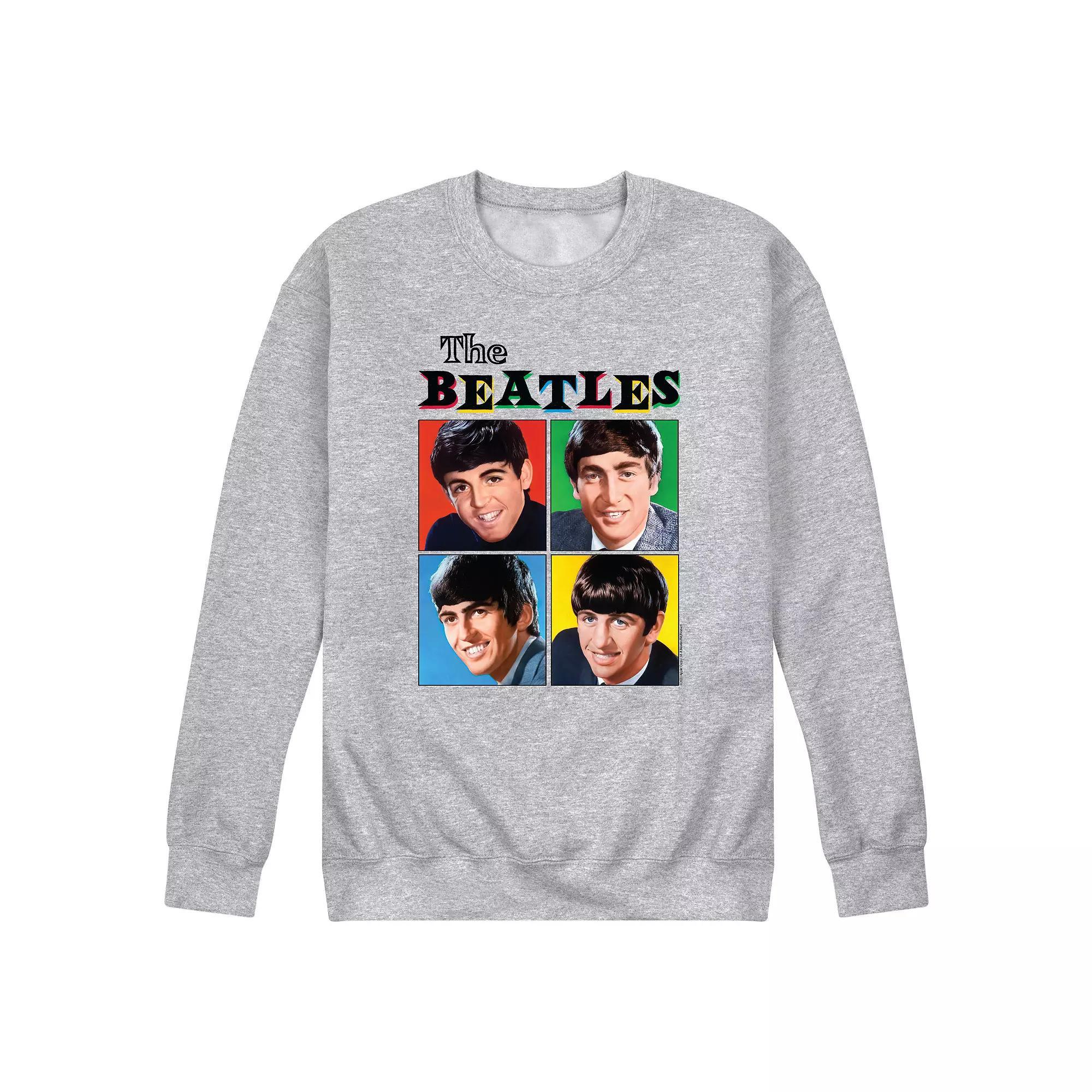 Men's The Beatles Color Box Fleece Sweatshirt,  Product Image
