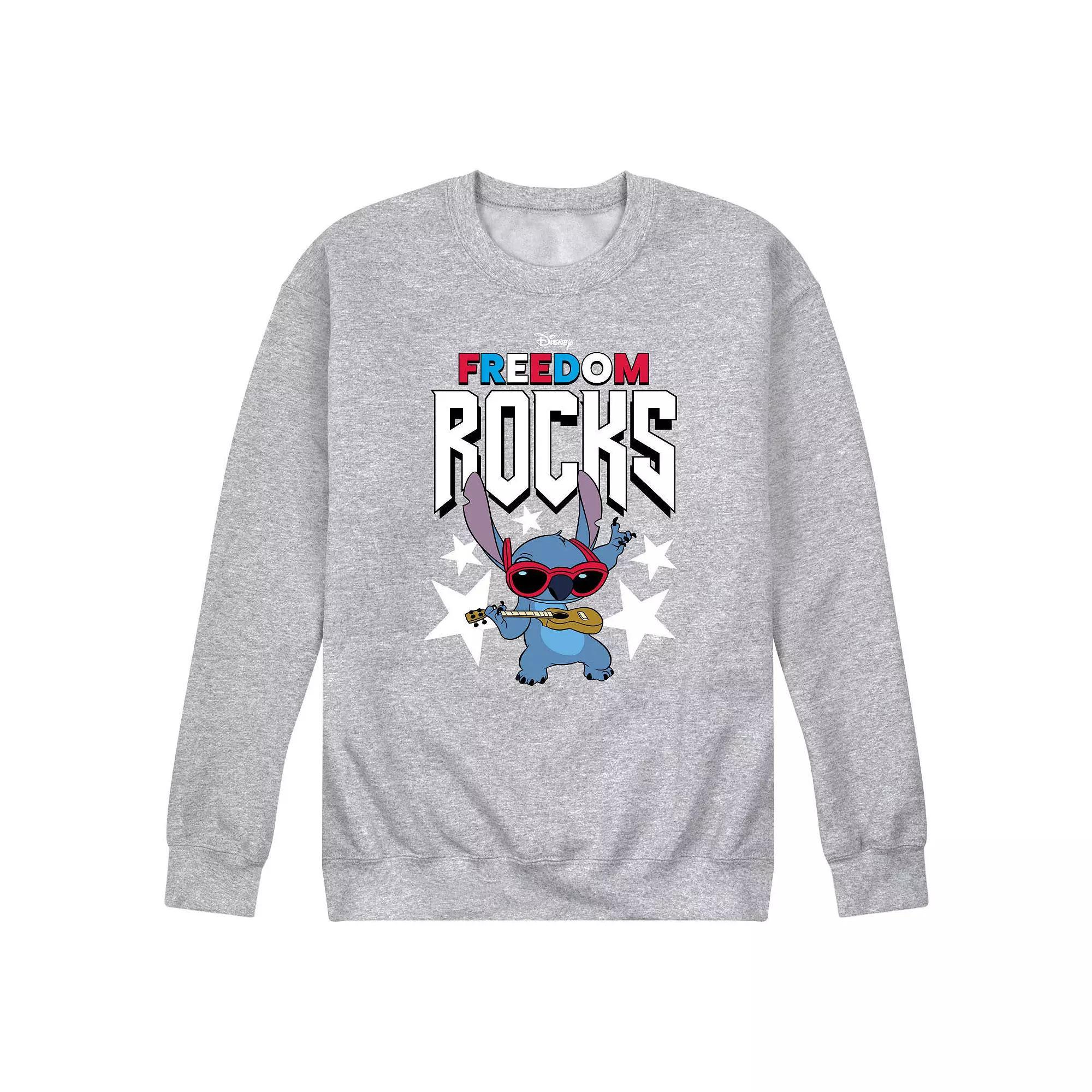 Disney's Lilo & Stitch Men's Freedom Rocks Sweatshirt,  Product Image