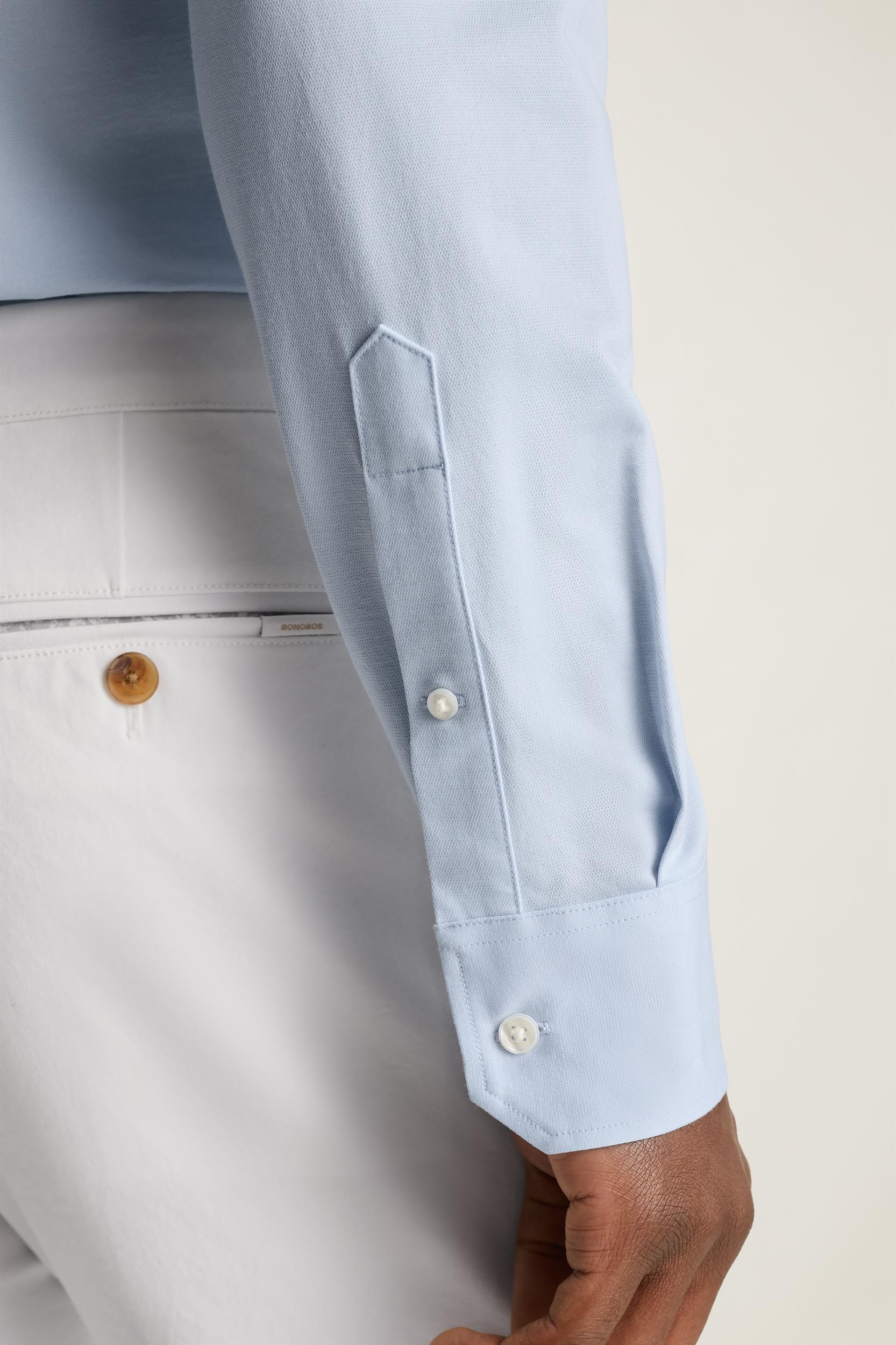 Tech Pique Button Down Shirt Product Image