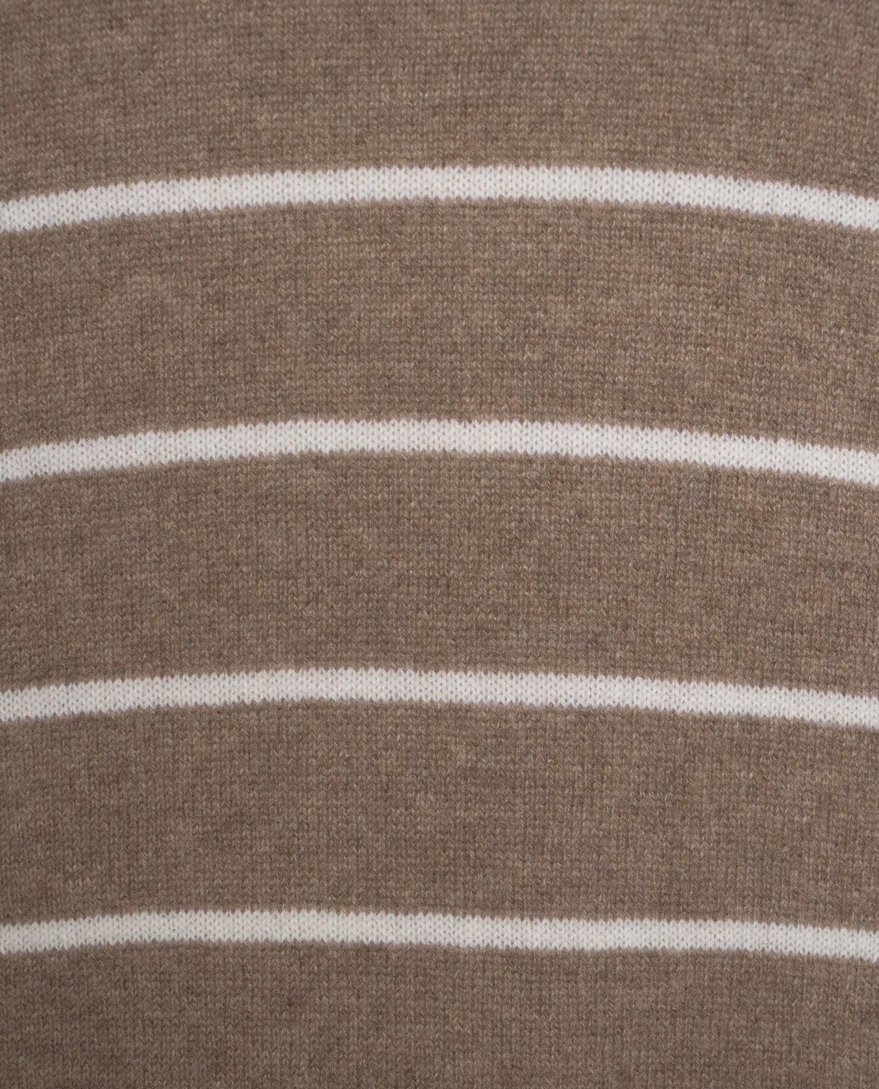 Striped knit sweater Product Image