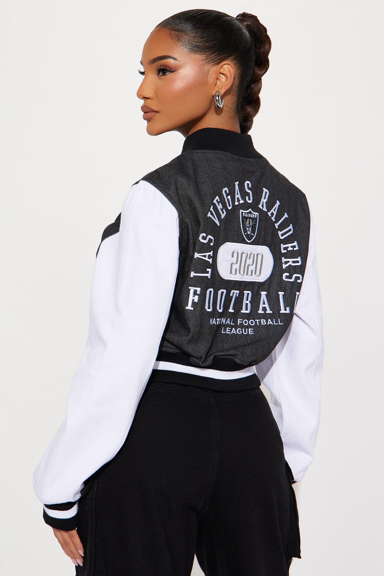 Raiders Home Game Jacket - Black Wash Product Image