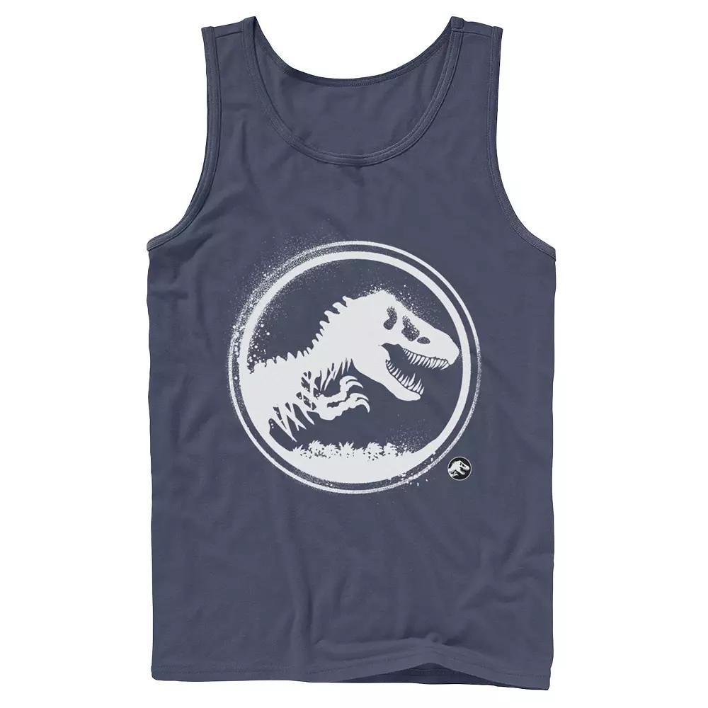 Men's Jurassic World: Fallen Kingdom Paint Splatter Logo Tank Top,  Product Image