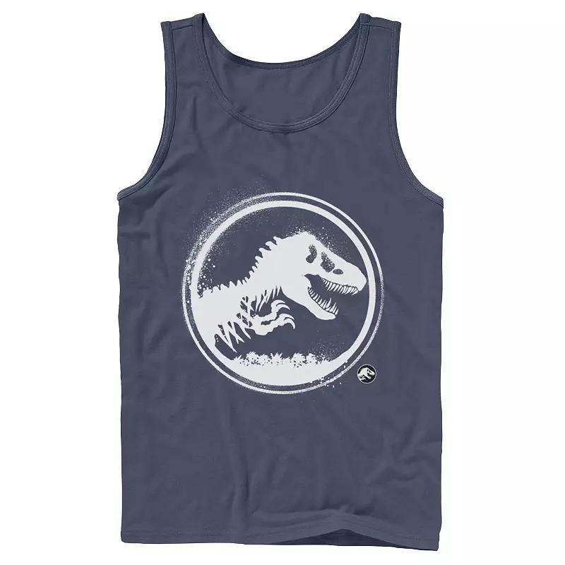 Men's Jurassic World: Fallen Kingdom Paint Splatter Logo Tank Top,  Product Image